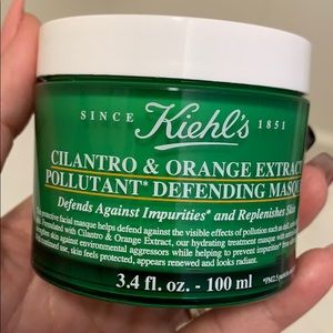 Kiehl’s cilantro mask